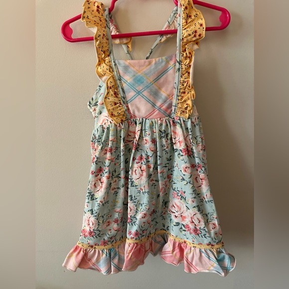 Cheeky Plum Charley Knit Dress - Magnolia - Size 2T - Picture 4 of 7